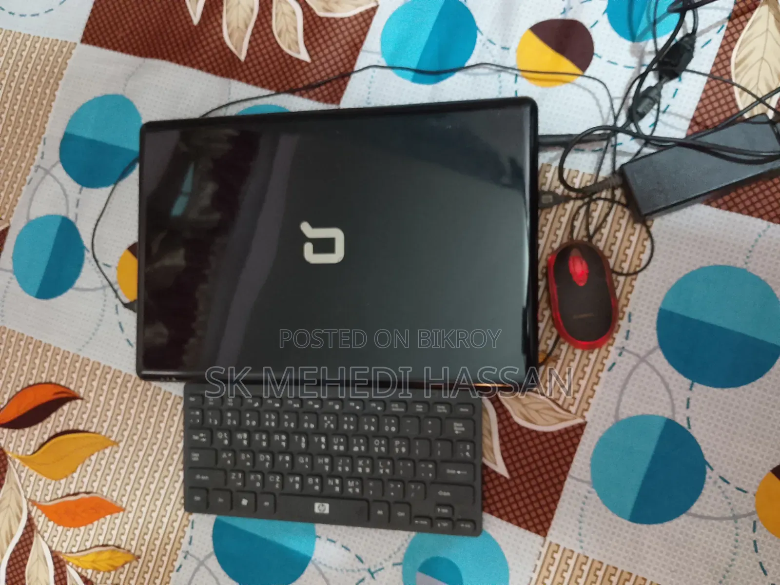 ল্যাপটপ HP Compaq Presario CQ61 3GB Intel Core 2 Duo HDD+SSD 1T