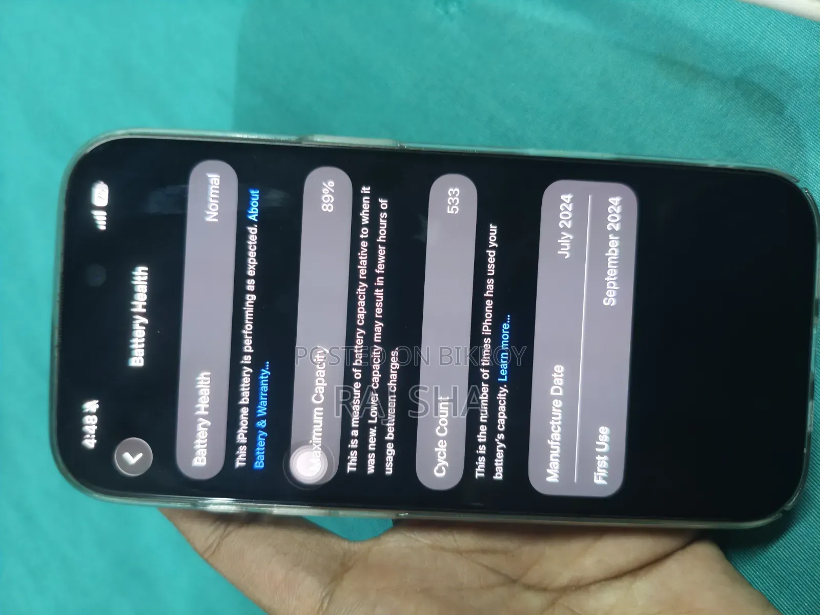Apple iPhone 16 Pro 256 GB Silver