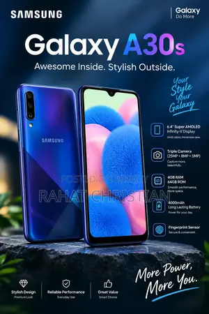 Samsung Galaxy A30s 64 GB Blue
