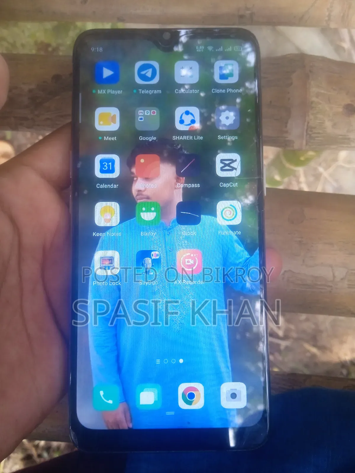 Oppo F15 256 GB Blue