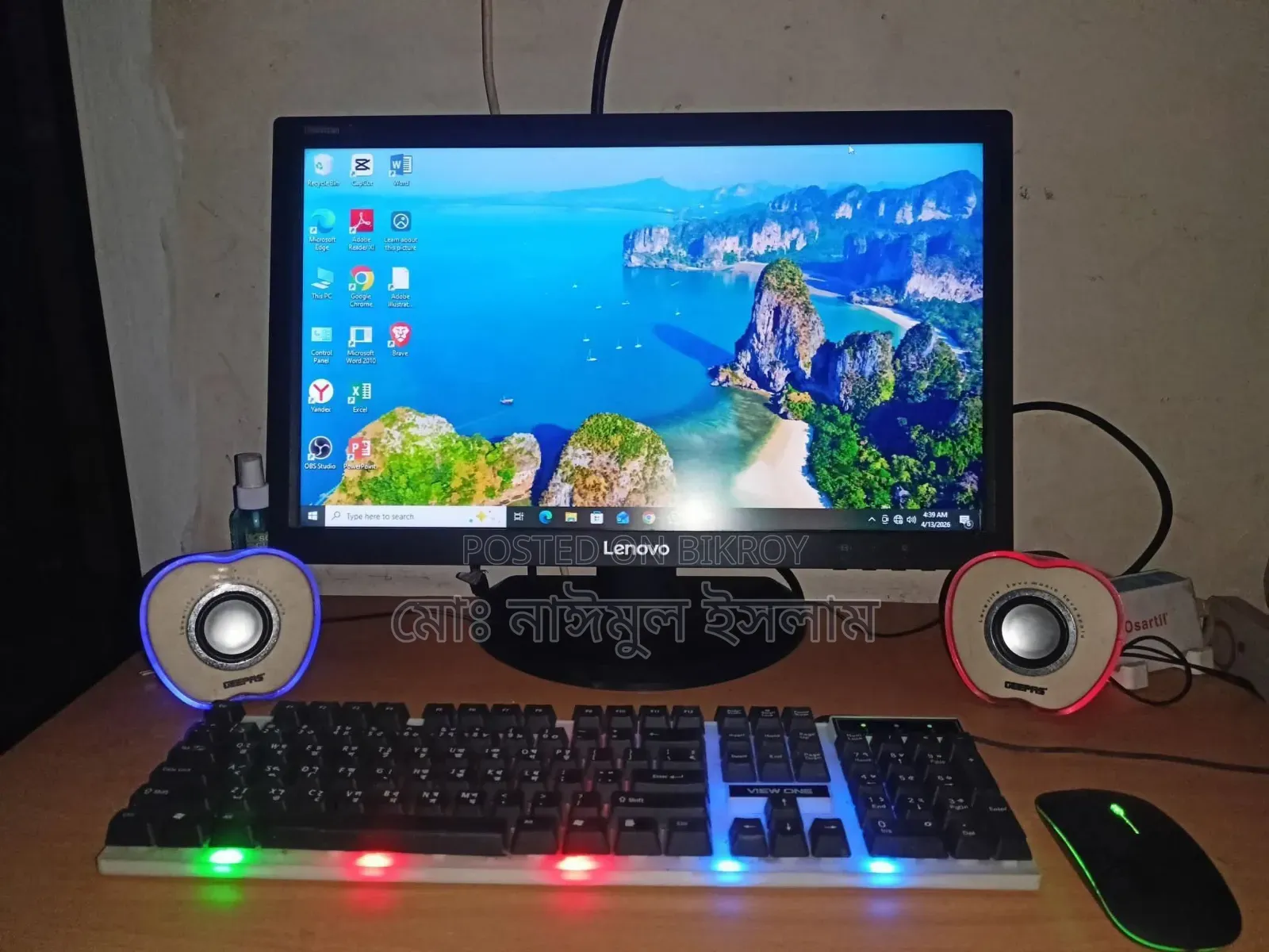 Desktop Computer Gigabyte GA-H110MSTX-HD3-ZK 16GB Intel Core I5 HDD 2T