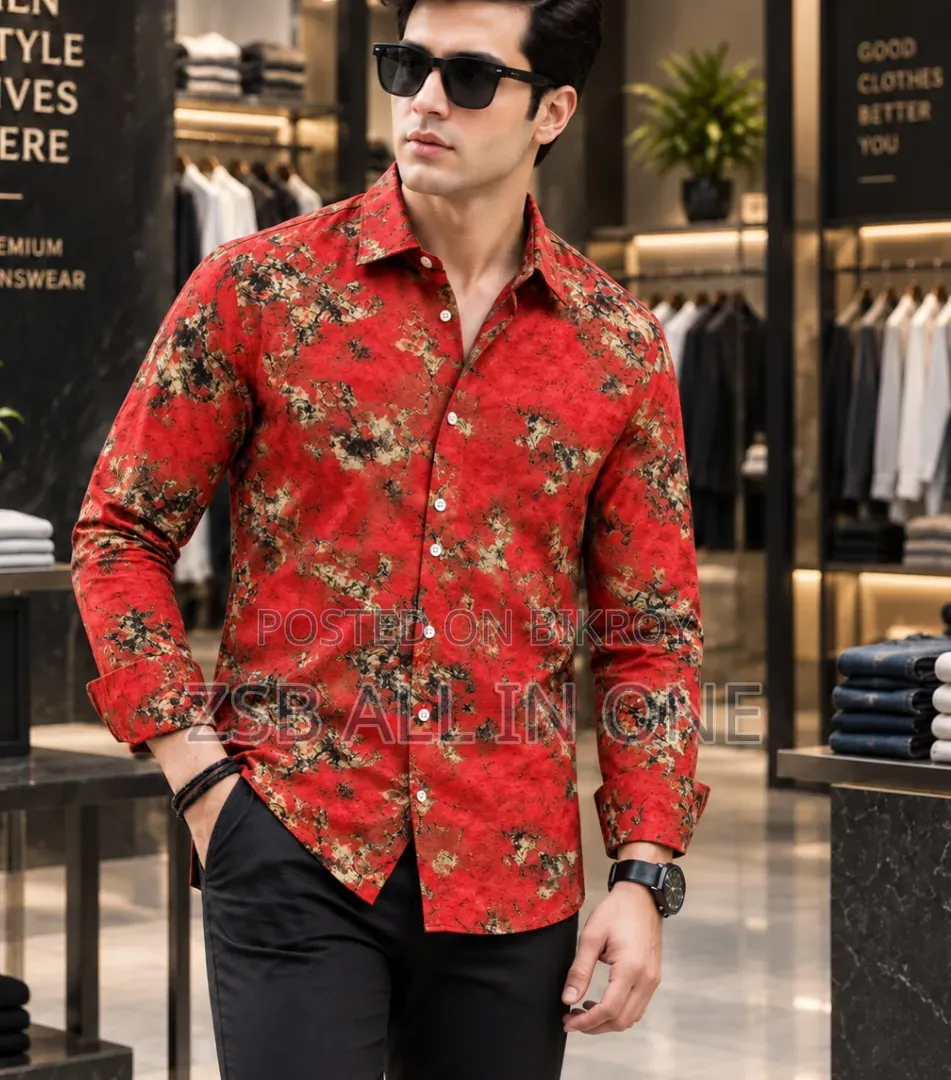 Premium China Micro Stich Full Sleeve Shirt