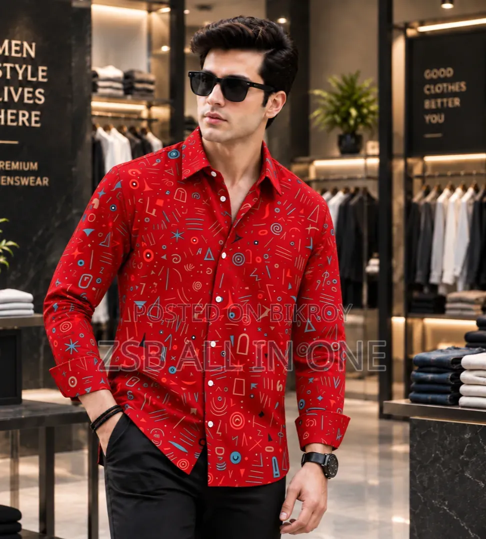 Premium China Micro Stich Full Sleeve Shirt
