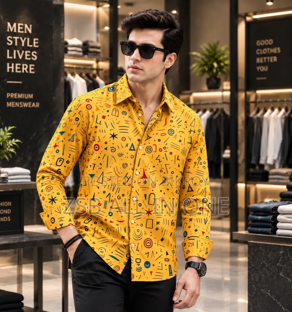 Premium China Micro Stich Full Sleeve Shirt