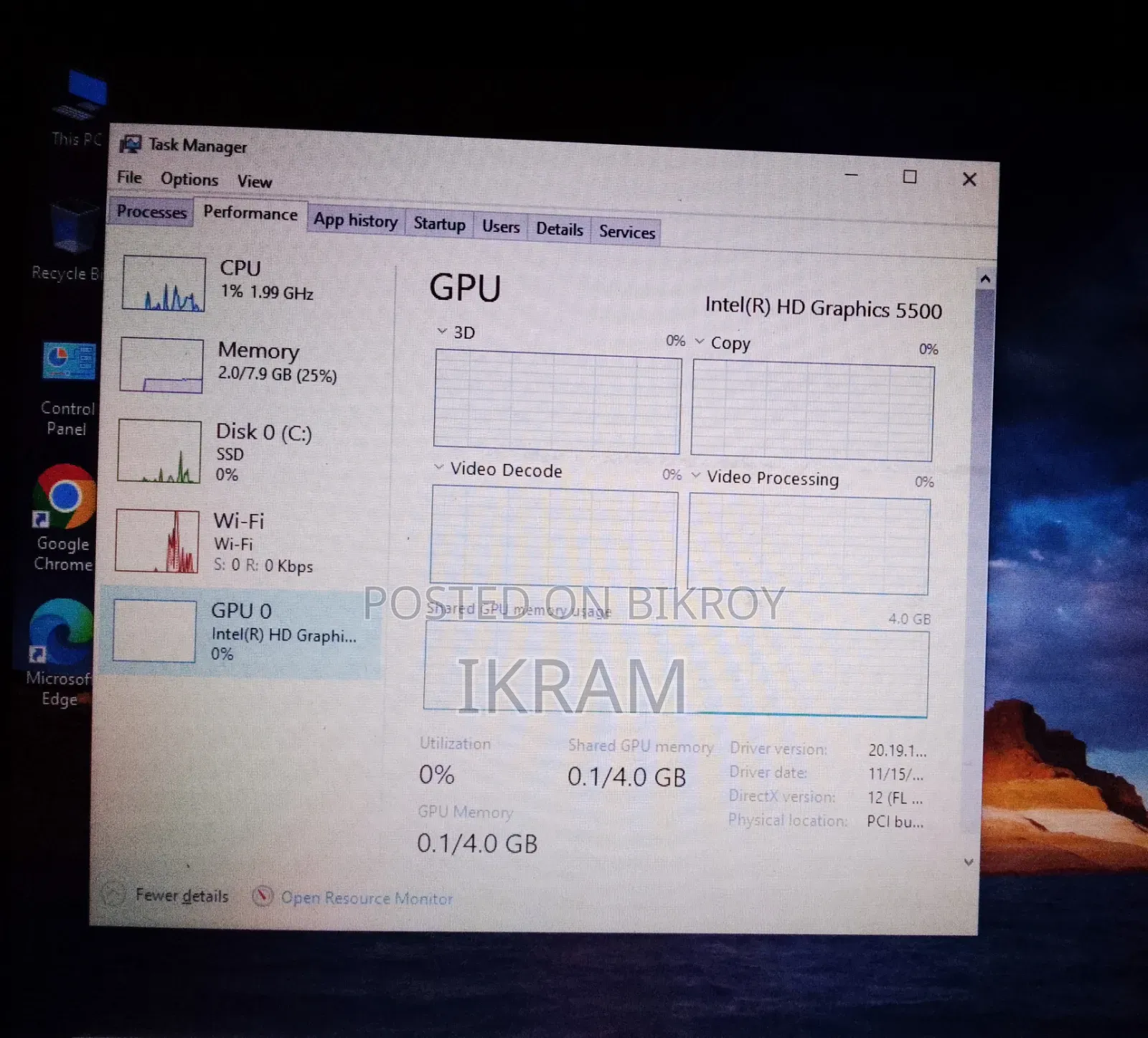 Laptop Asus X455LA 8GB Intel Core i3 SSD 128GB