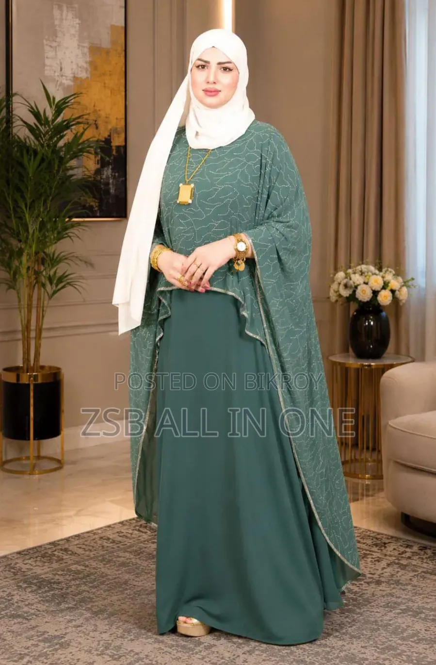 Sultan Abaya Stone Borka