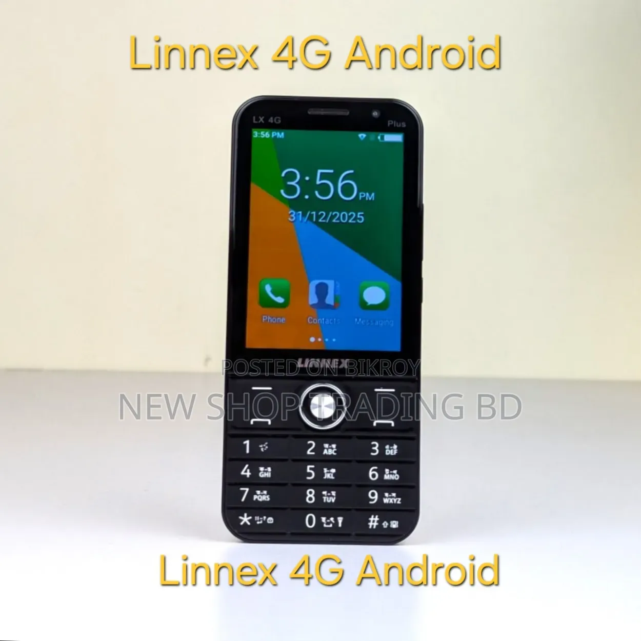 New LINNEX LX 4G Plus 32 GB Black