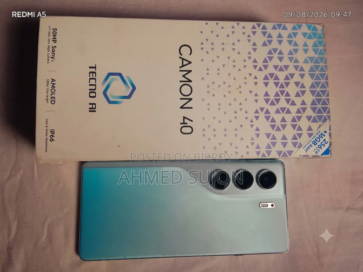 Tecno Camon 40 256 GB White