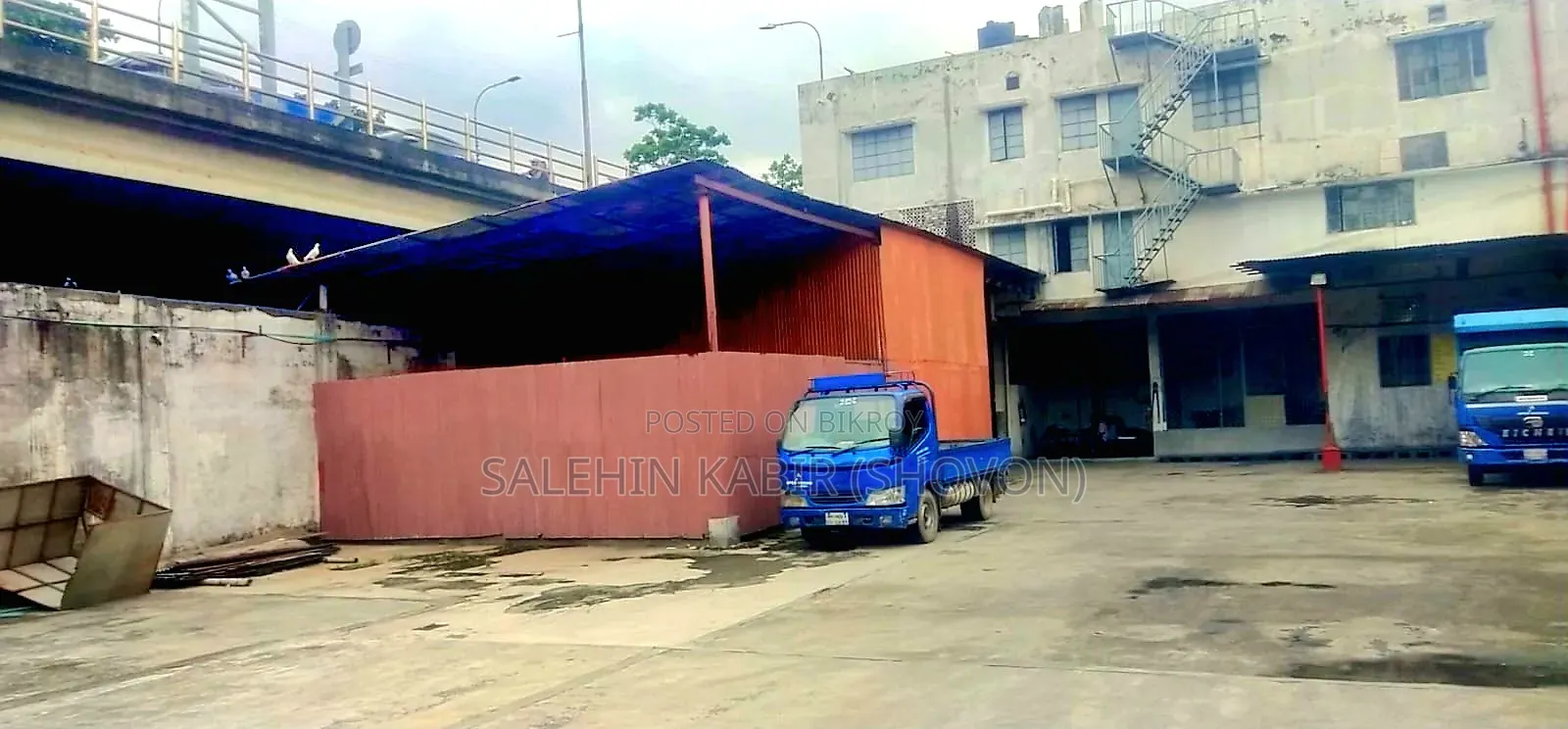 26 Katha Commercial Land With 3 Storied Building.