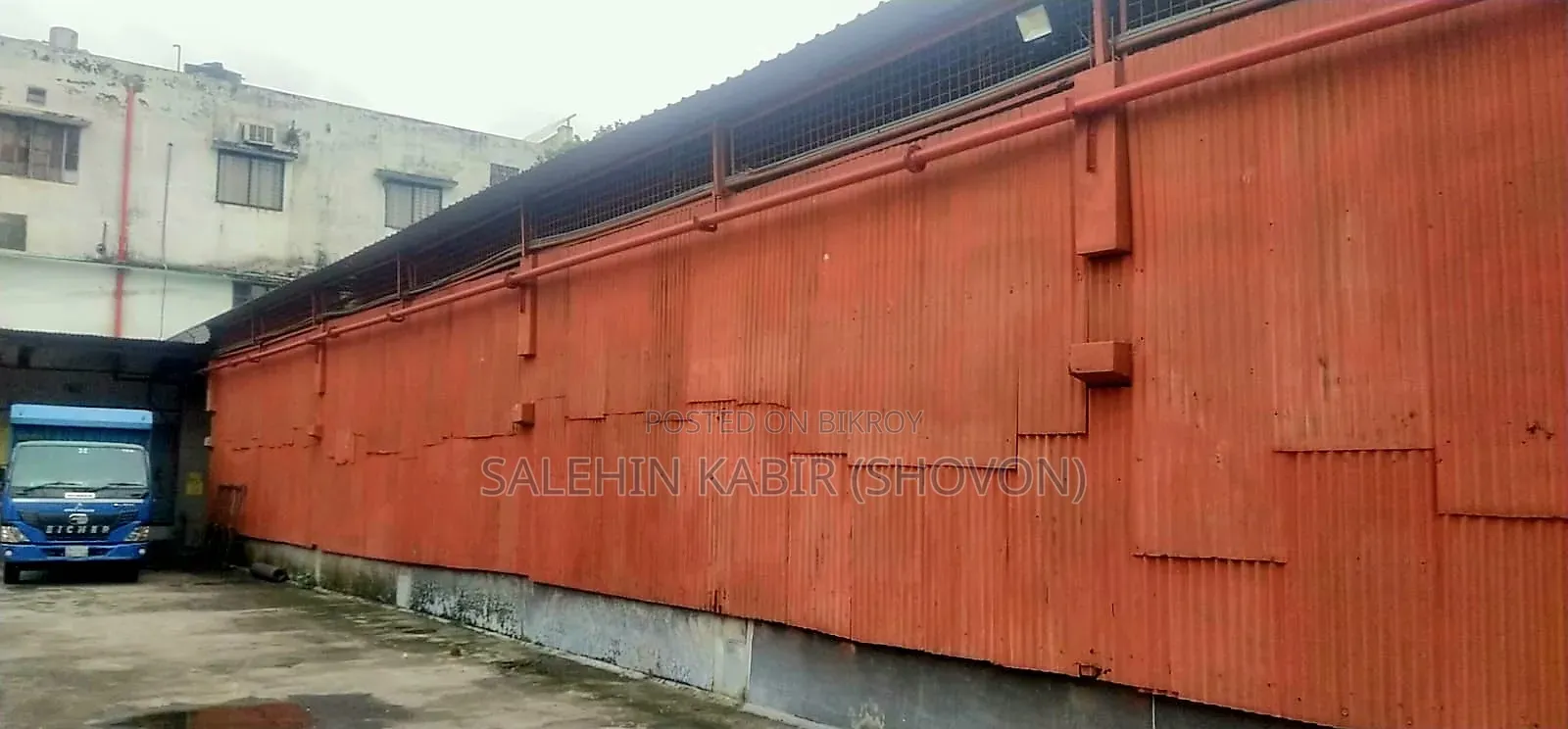 26 Katha Commercial Land With 3 Storied Building.