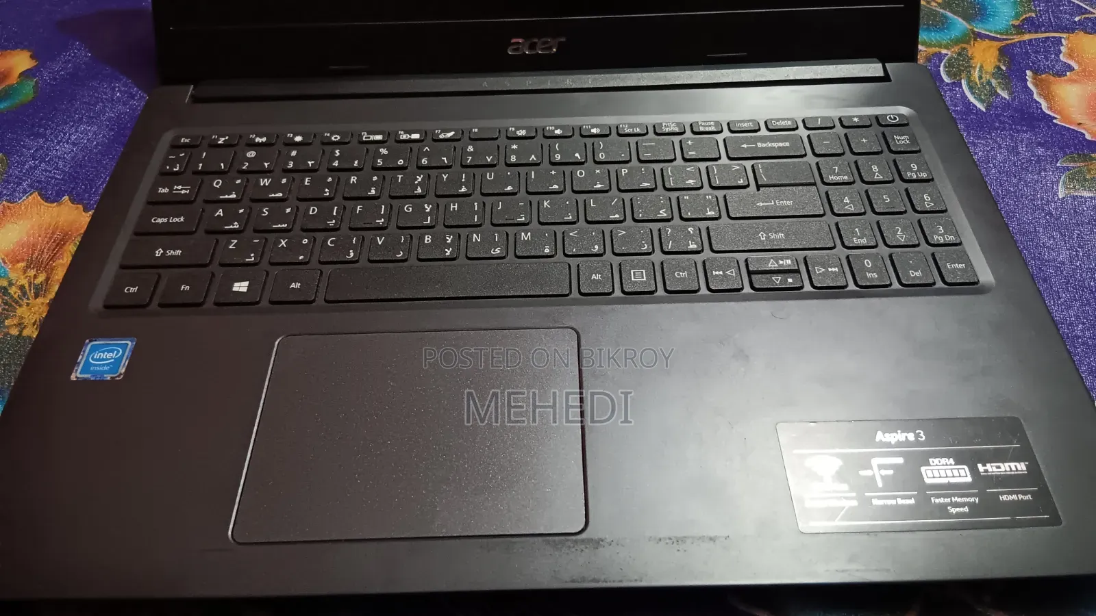 Laptop Acer Aspire 3 4GB Intel Core I7 SSHD (Hybrid) 1T
