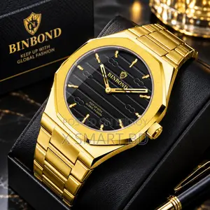 BINBOND 818 Stainless Steel Quartz Fashionable Premium Watch