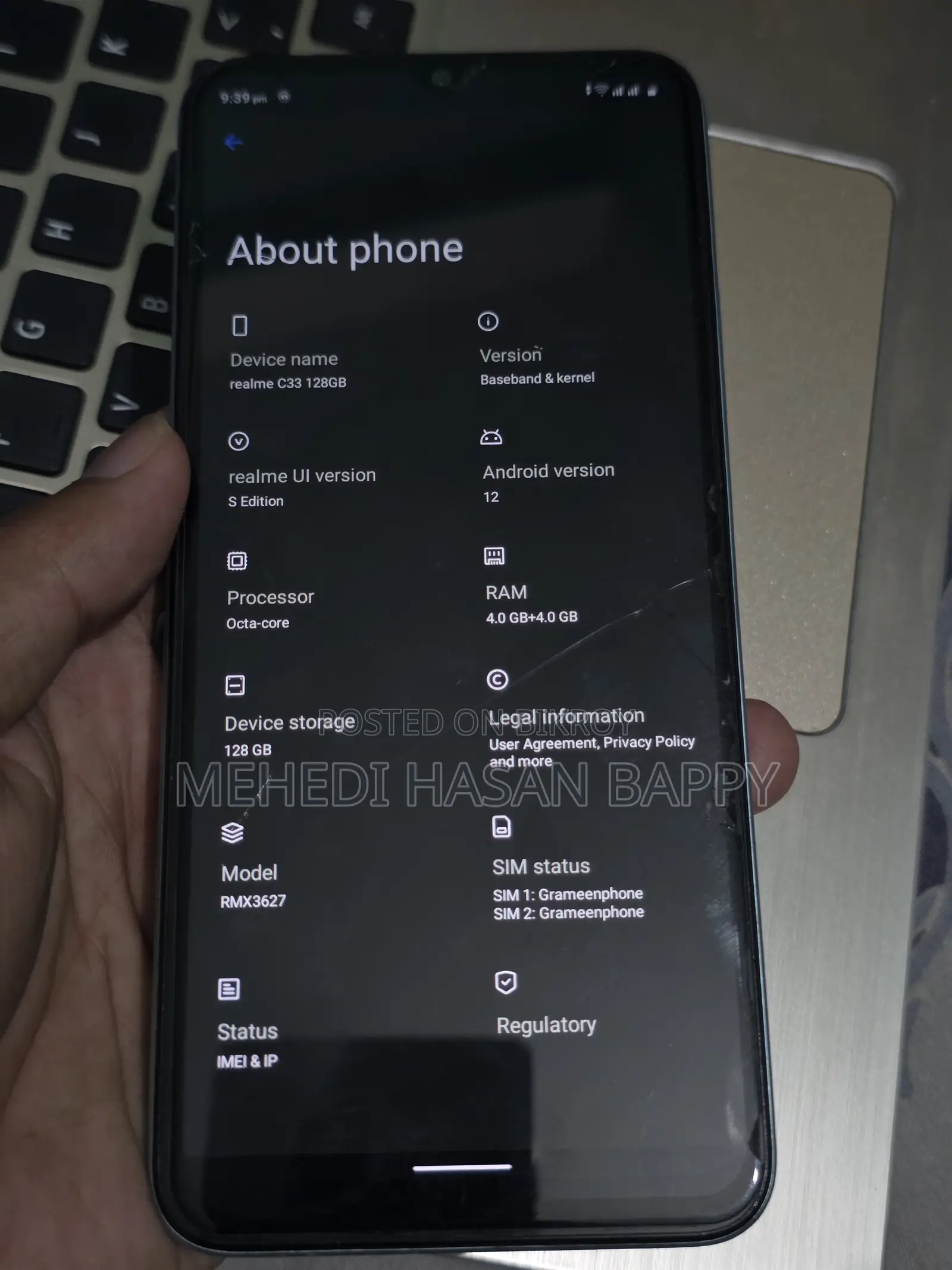 Realme C33 128 GB Blue