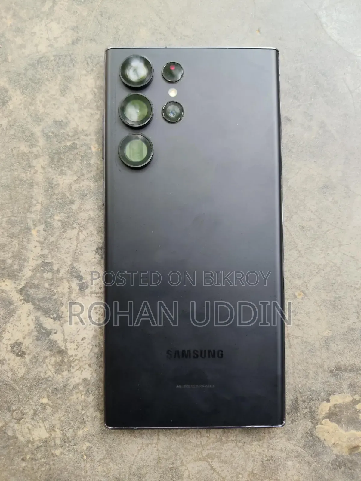 Samsung Galaxy S22 Ultra 256 GB Black