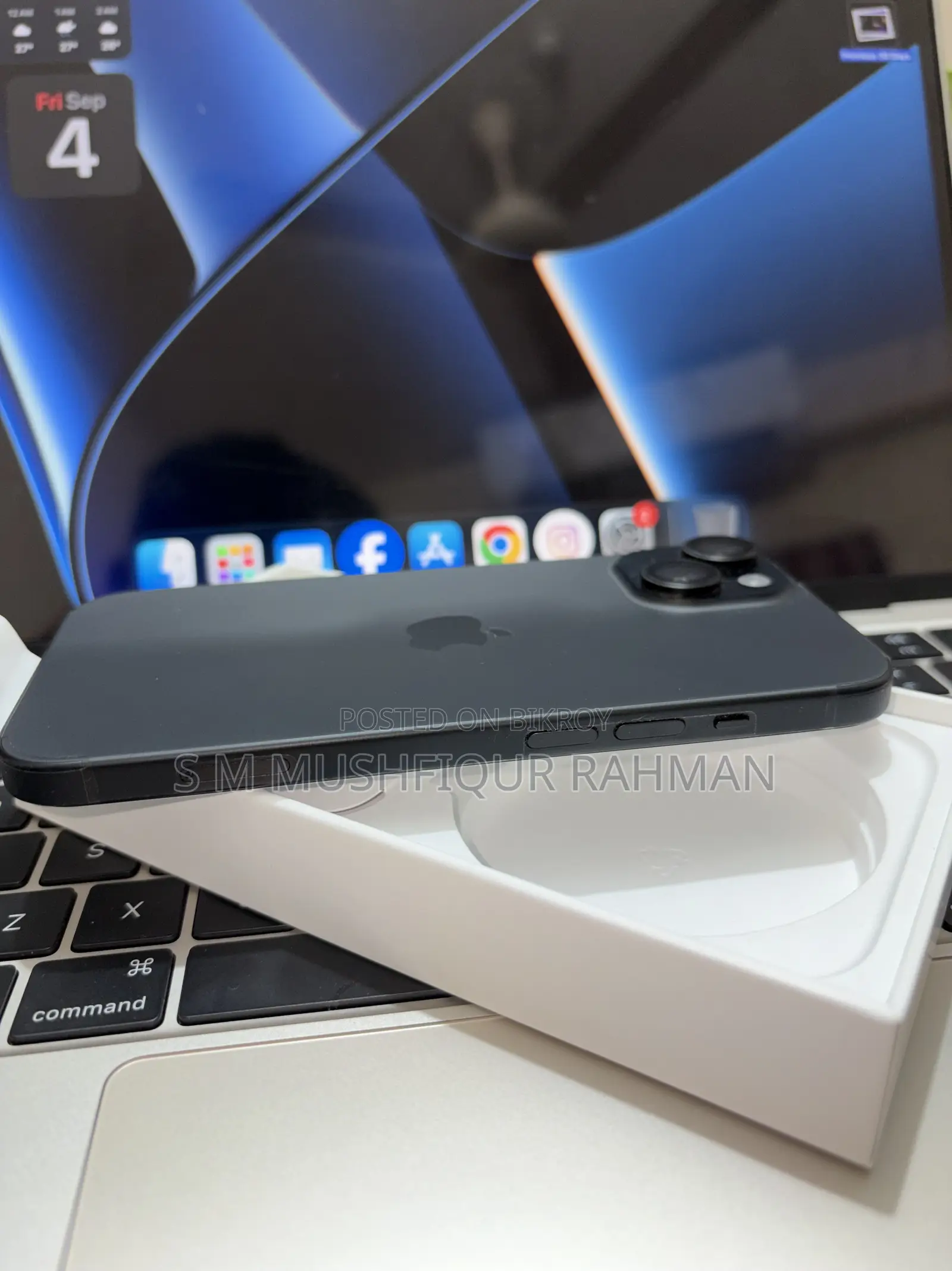 Apple iPhone 15 128 GB Black