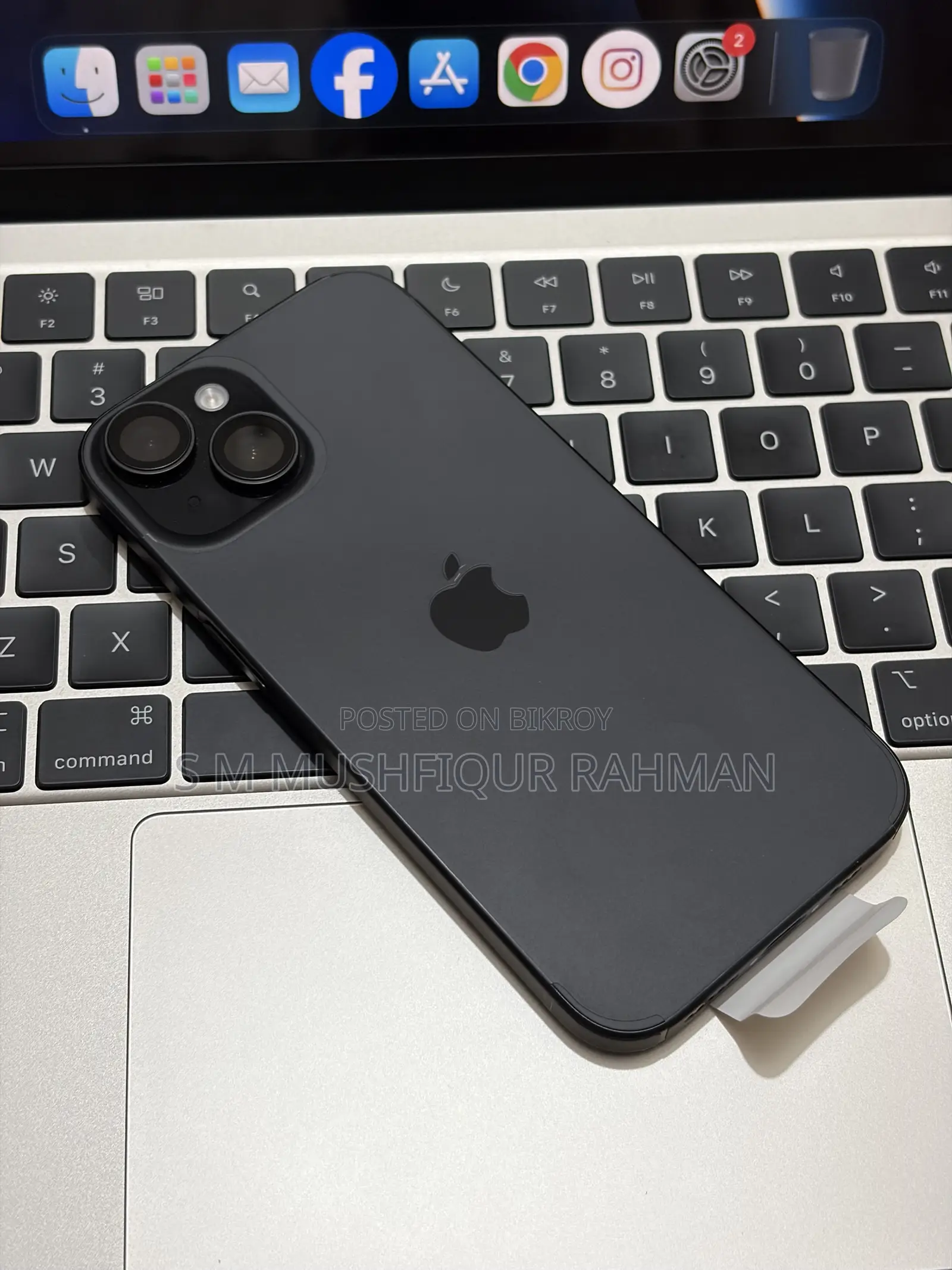 Apple iPhone 15 128 GB Black