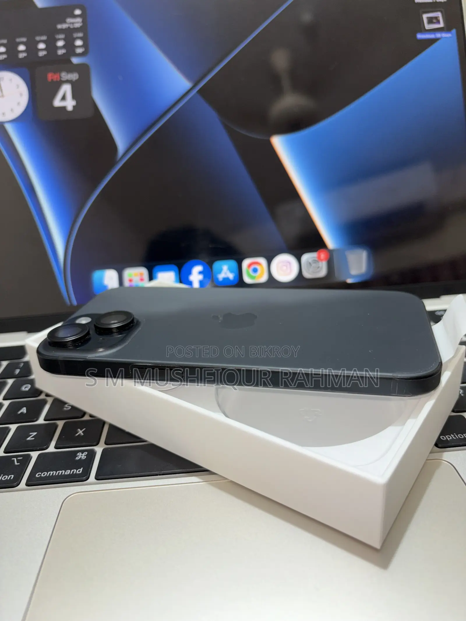 Apple iPhone 15 128 GB Black