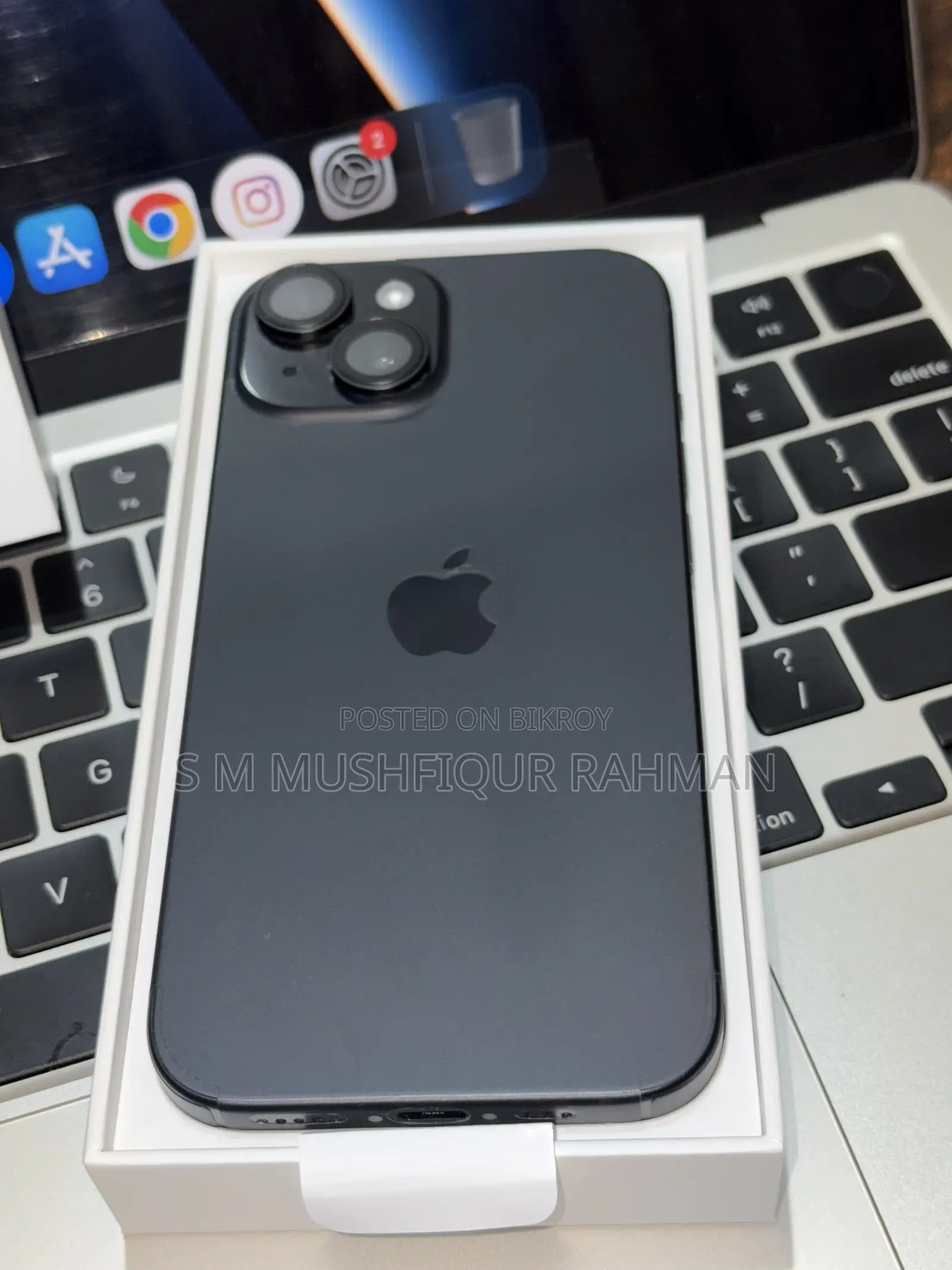 Apple iPhone 15 128 GB Black