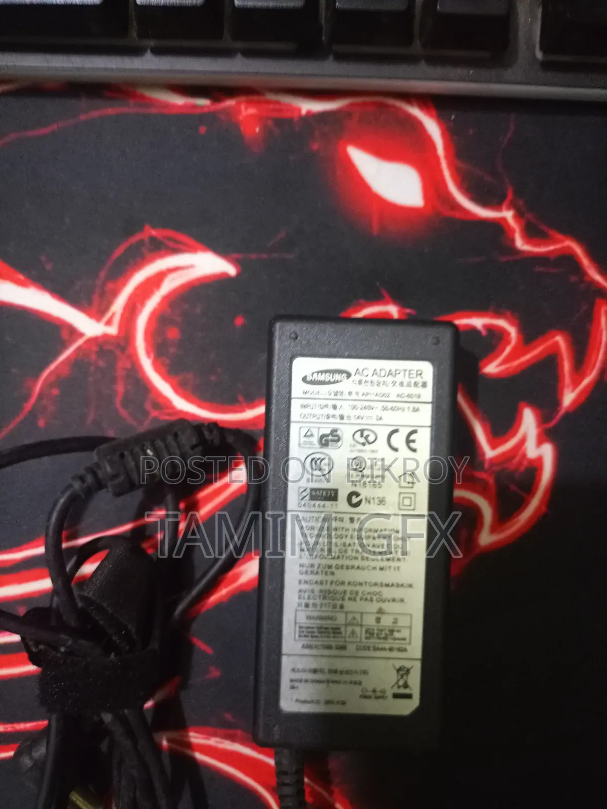 Samsung AC Adapter Laptop Charger