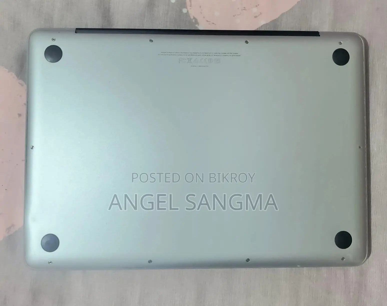 Laptop Apple MacBook 2012 8GB Intel Core I5 HDD 500GB