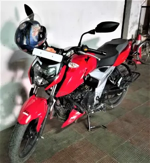 টিভিএস অ্যাপাচি আরটিআর ১৬০ টুভি রিফ্রেশ এক্স-কানেক্ট ২০২১ লাল