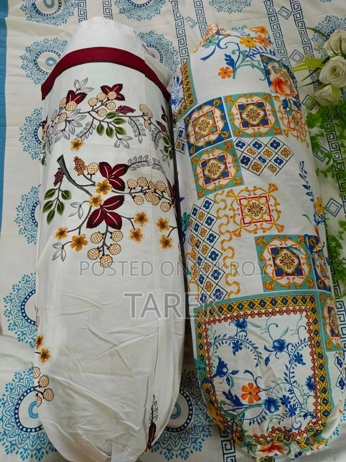 Bolster Cover (100% Premium Twill Cotton)