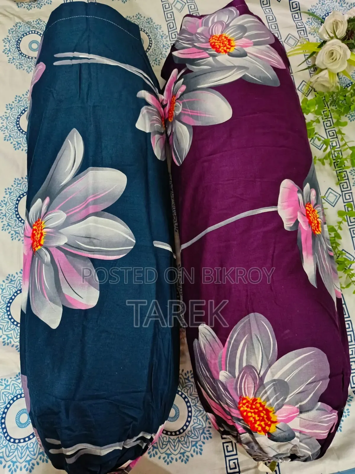 Bolster Cover (100% Premium Twill Cotton)