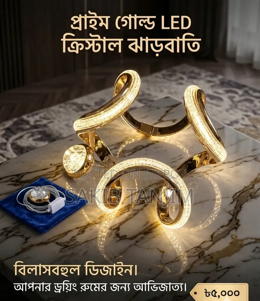 লাক্সেরিয়াস ড্রয়িং রুম লাইট