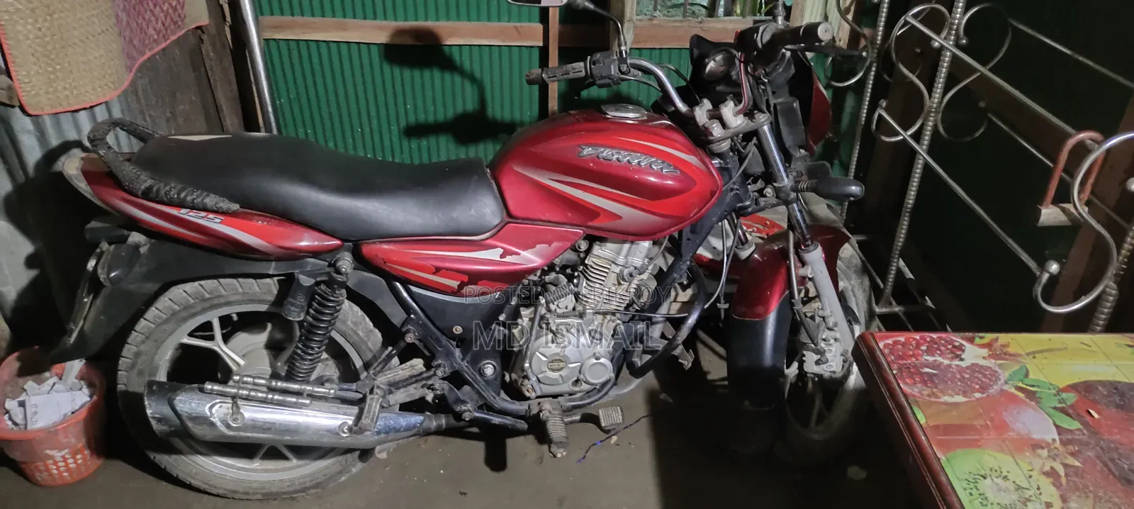 Bajaj Discover 125 2022 Red