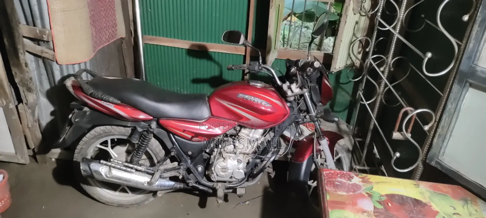 Bajaj Discover 125 2022 Red