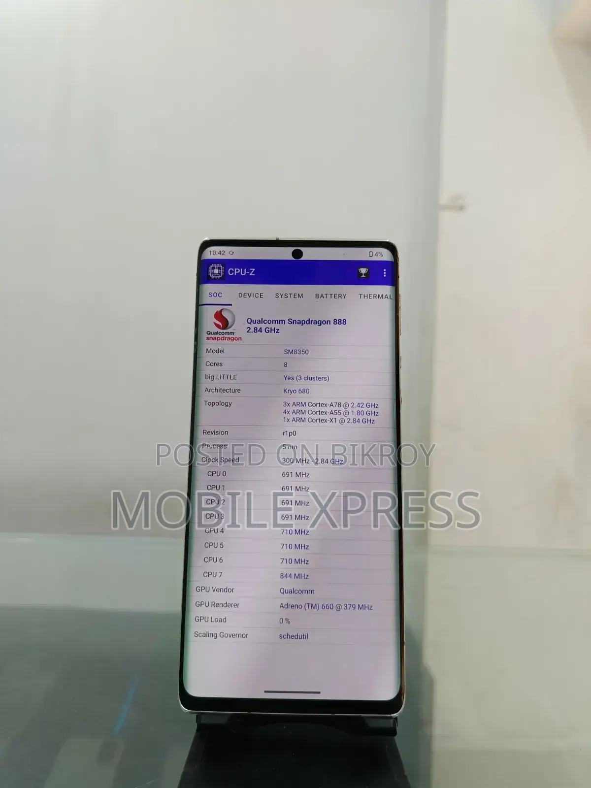 Sharp Aquos R6 128 GB White