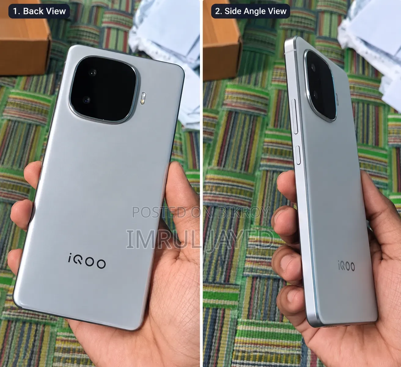 New Vivo iQOO Neo 10R 256 GB White