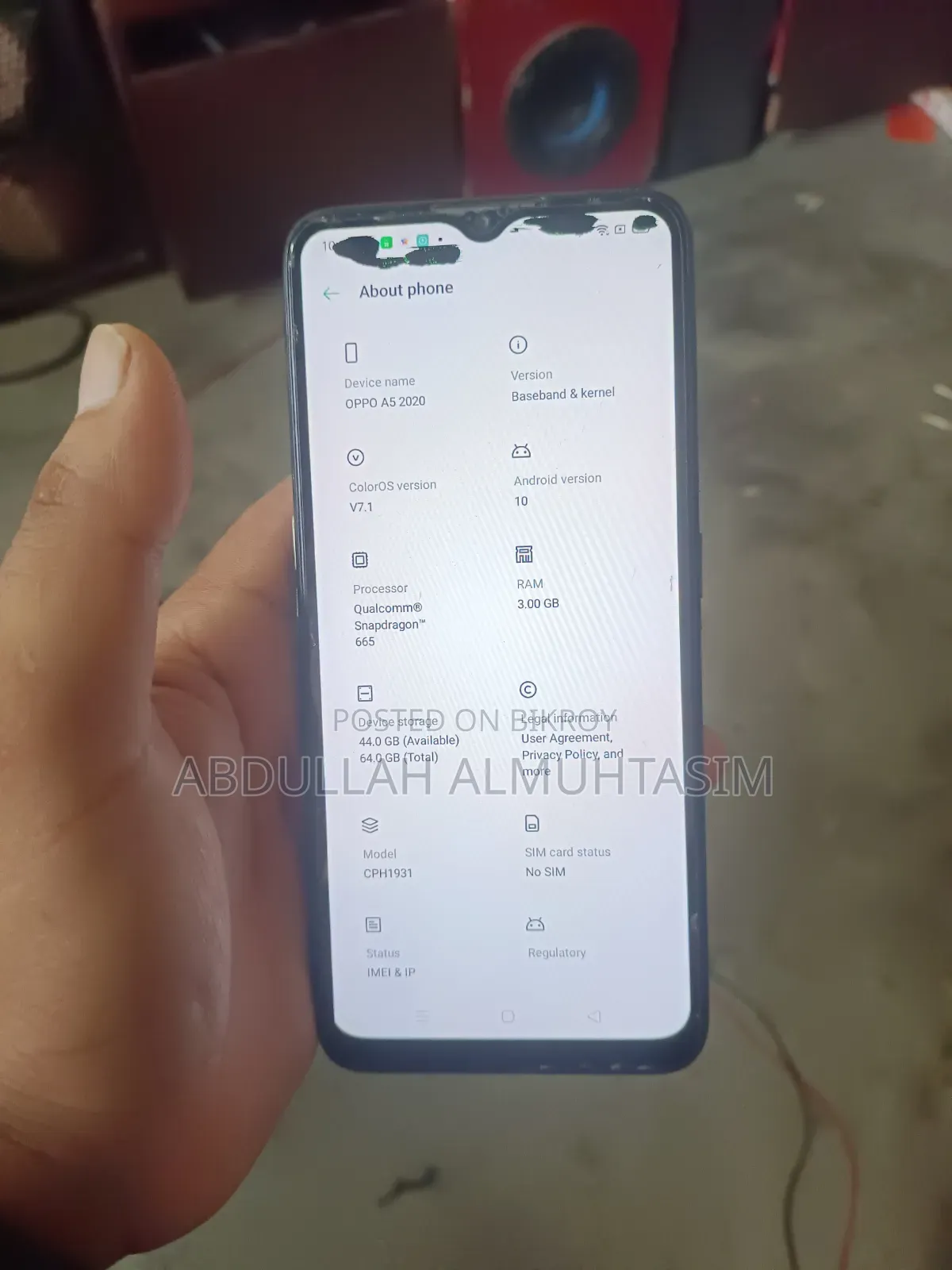 Oppo A5 64 GB Black
