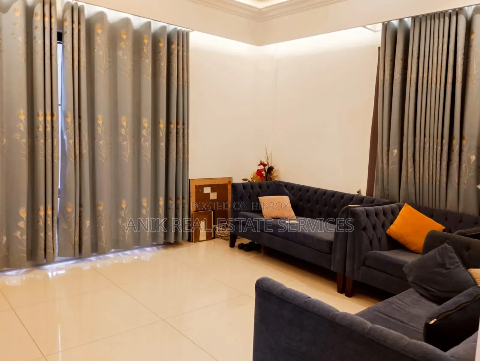 Furnished 3bdrm Apartment in Anik Real Estate, Gulshan for Rent