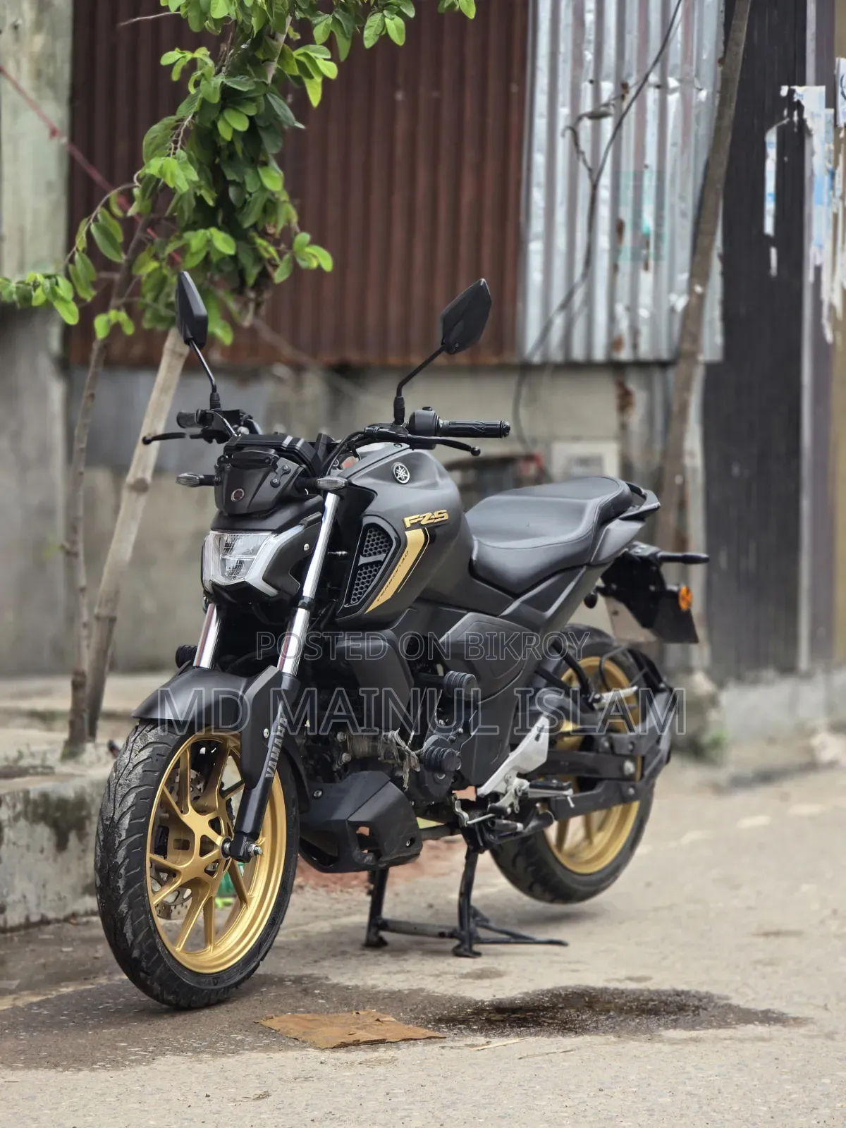 Yamaha FZS V4 2024 Black