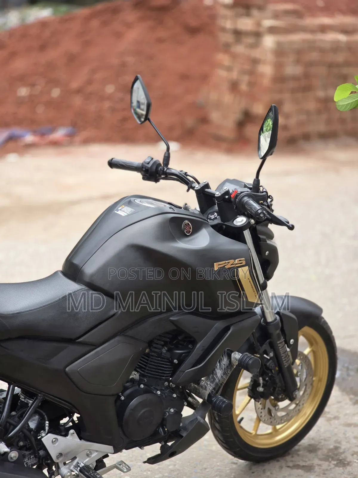Yamaha FZS V4 2024 Black