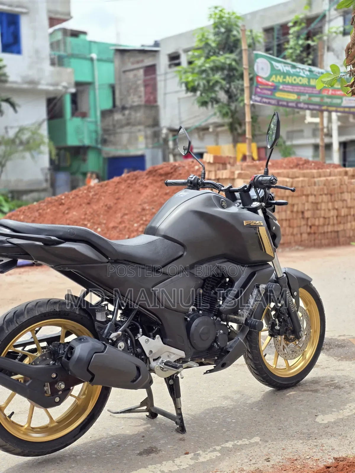 Yamaha FZS V4 2024 Black