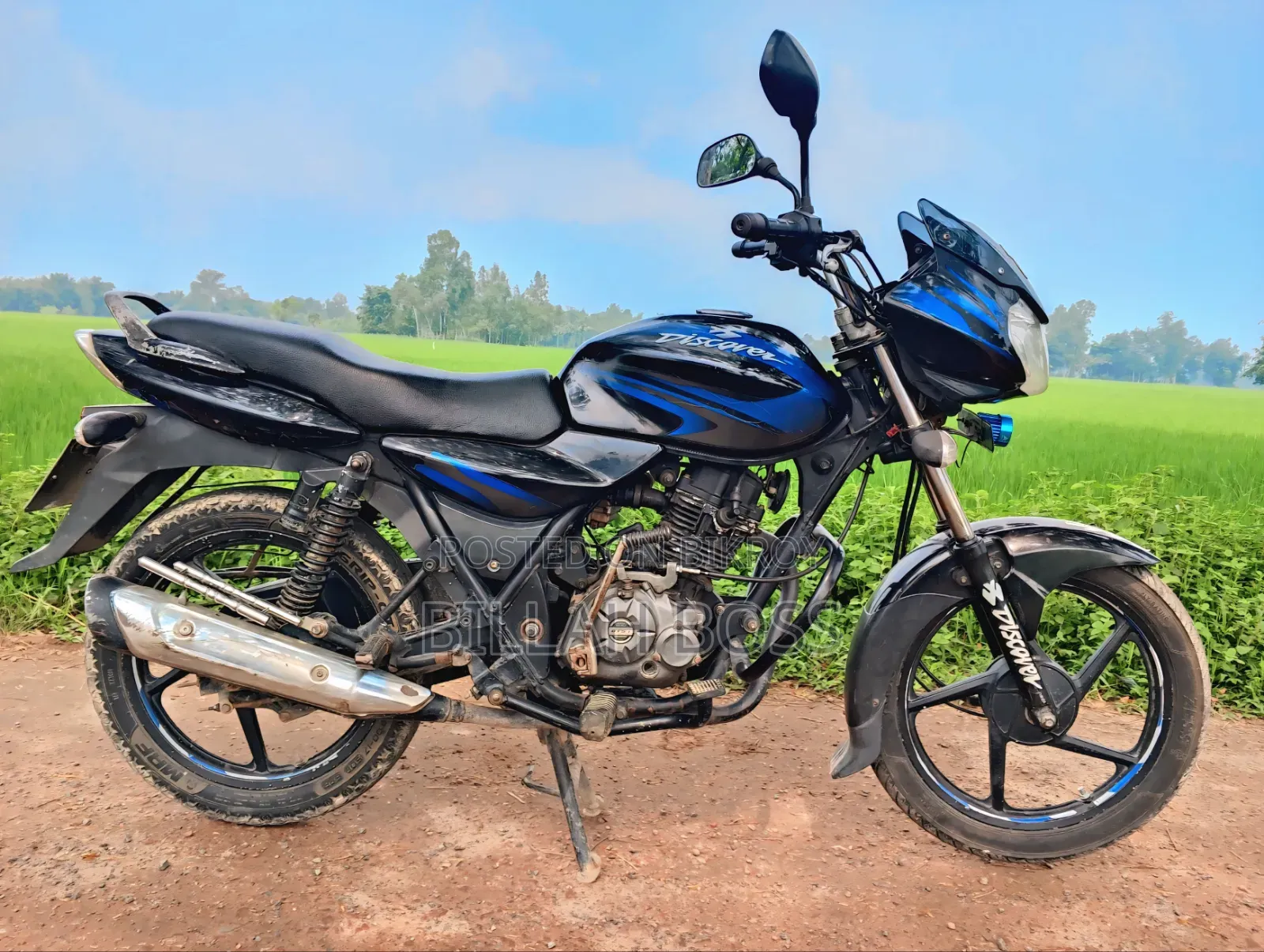 Bajaj Discover 125 2013 Blue