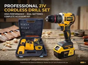 GearUP Cordless Powerful Hand Drill With Brushless Motor