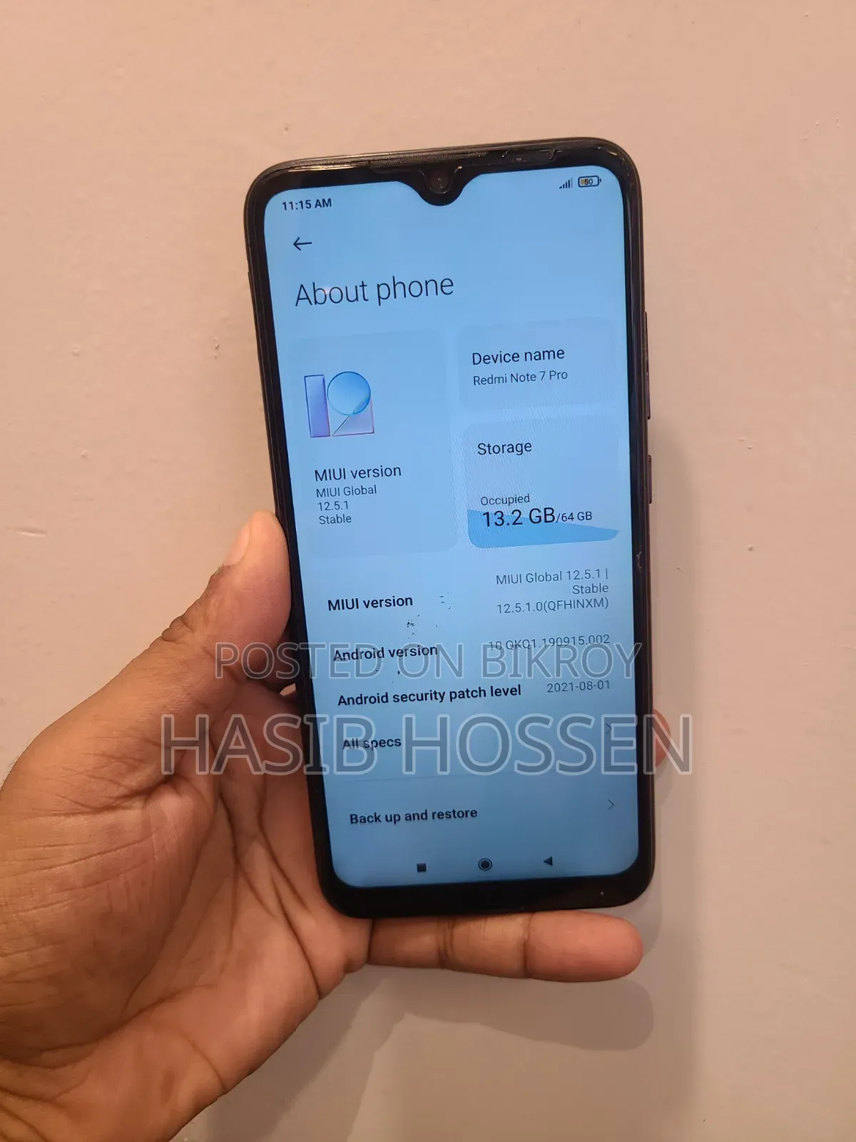 Xiaomi Redmi Note 7 Pro 64 GB Black