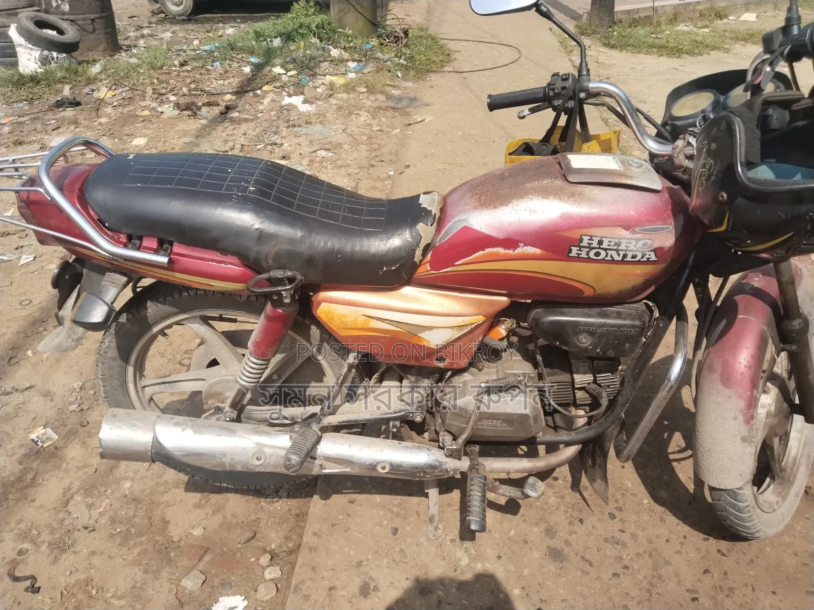 হিরো স্প্লেন্ডার প্লাস ২০১২ রেড