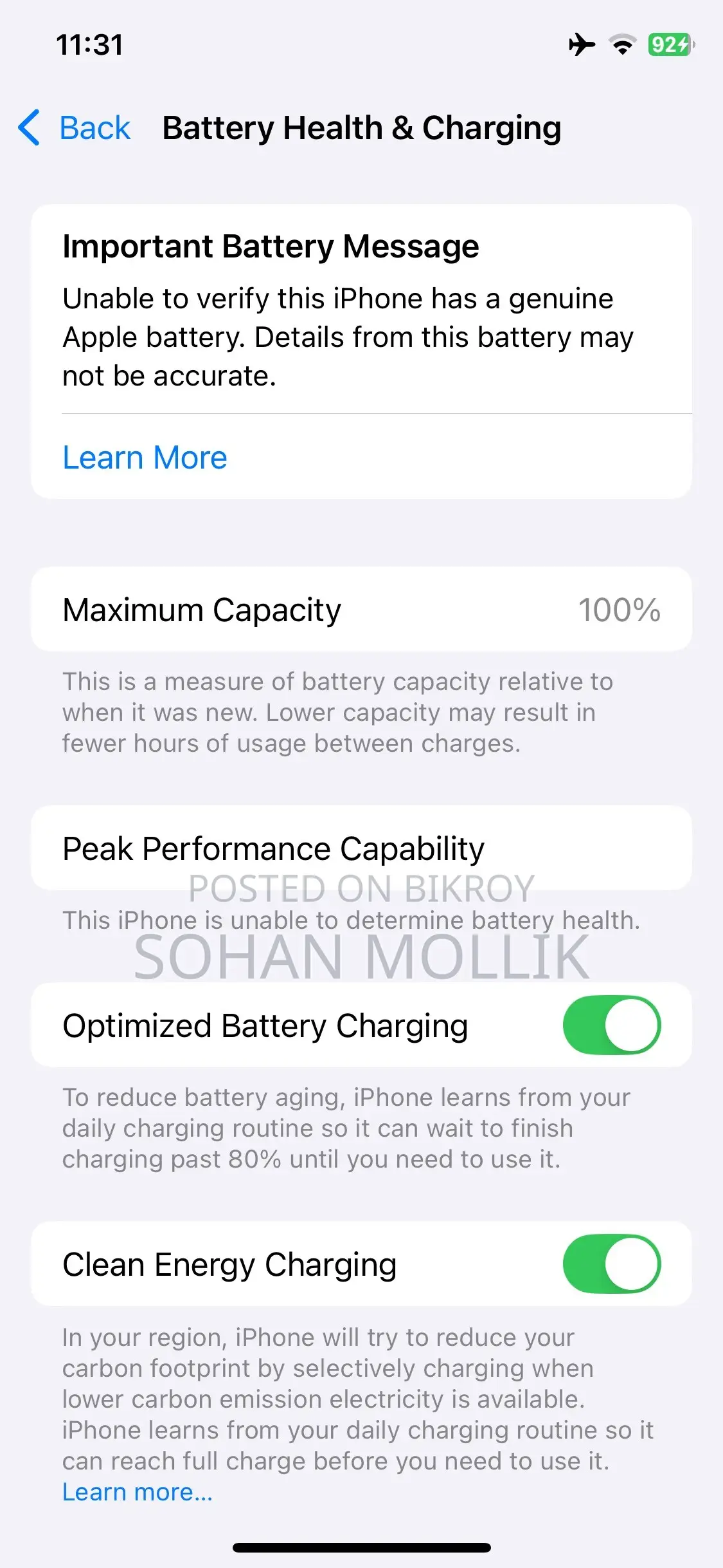 Apple iPhone XS 64 GB Black