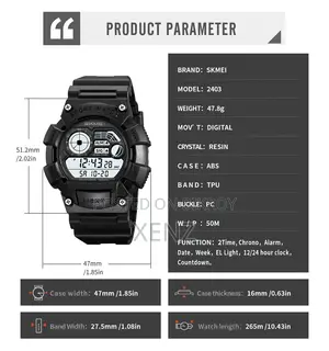 SKMEI SK2403 Army Digital Watch for Men