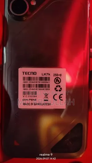 Tecno Pova Curve 2 5G 256 GB Black