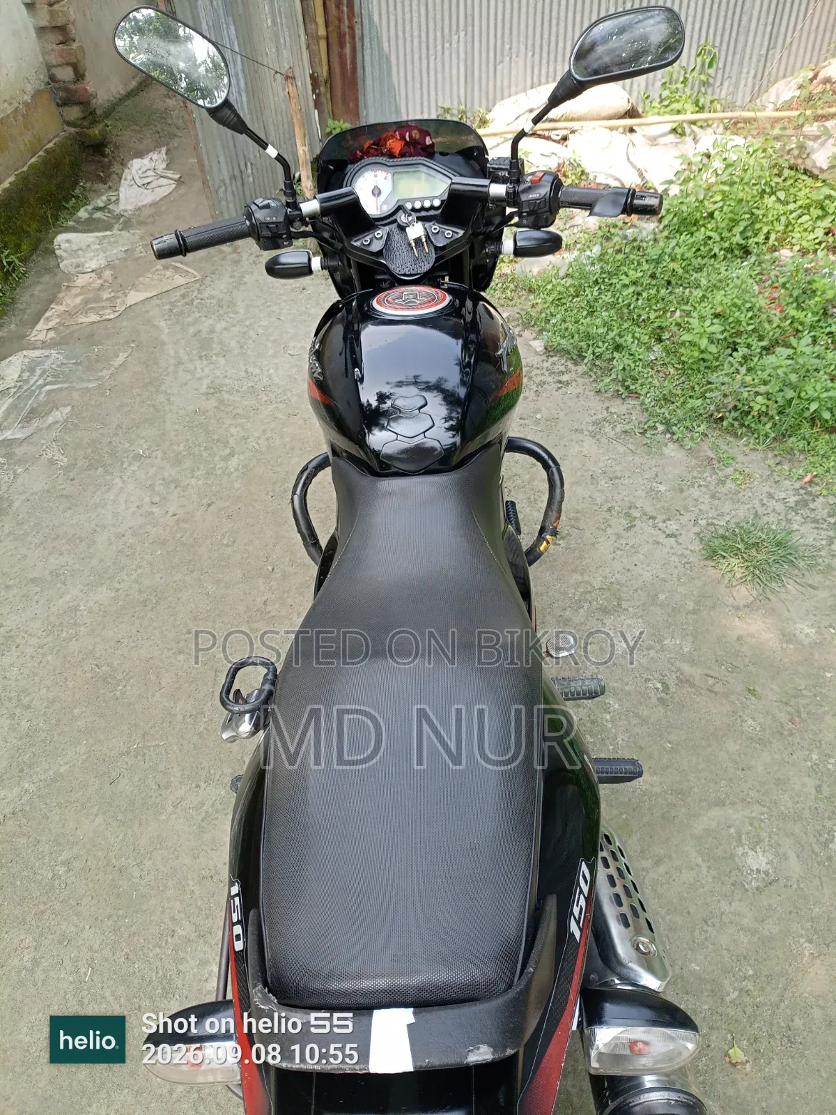 বাজাজ পালসার ১৫০ ২০১৯ কালো