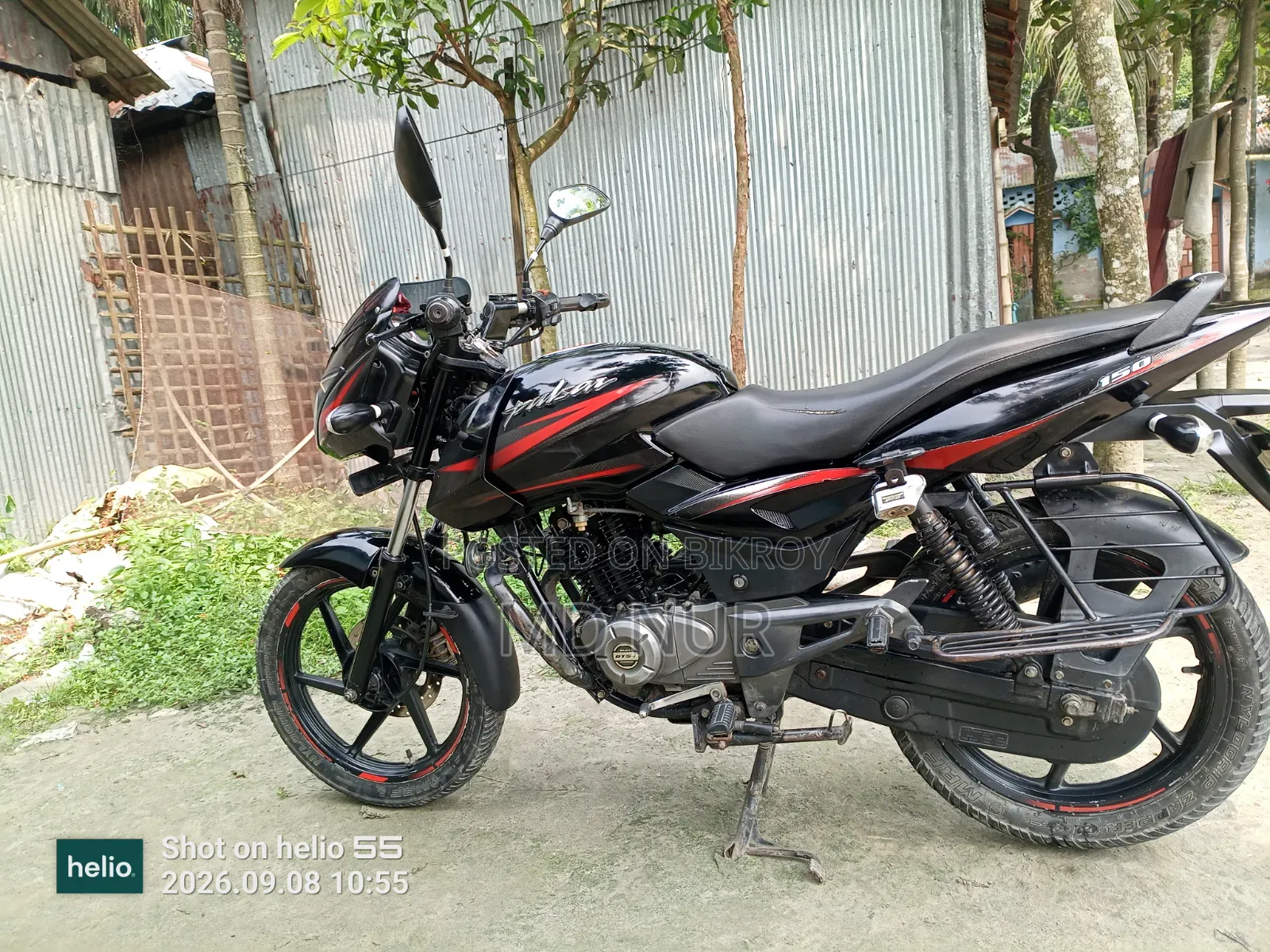 বাজাজ পালসার ১৫০ ২০১৯ কালো