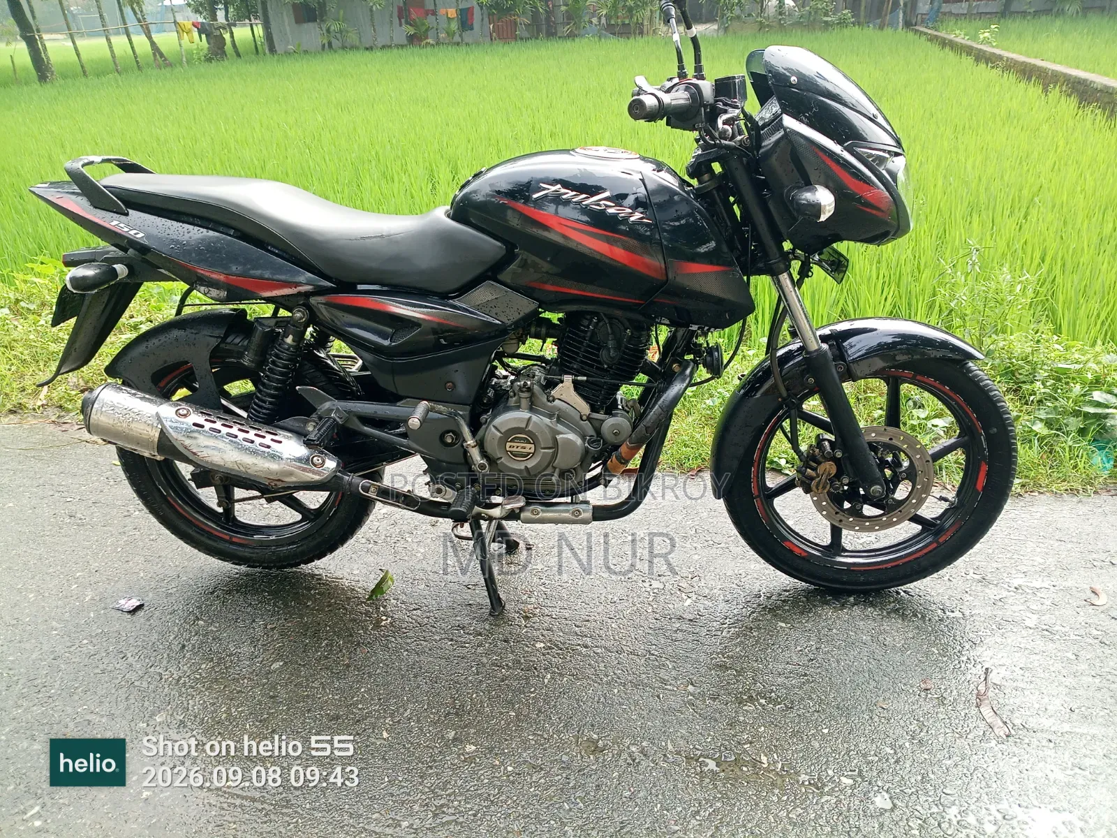 বাজাজ পালসার ১৫০ ২০১৯ কালো