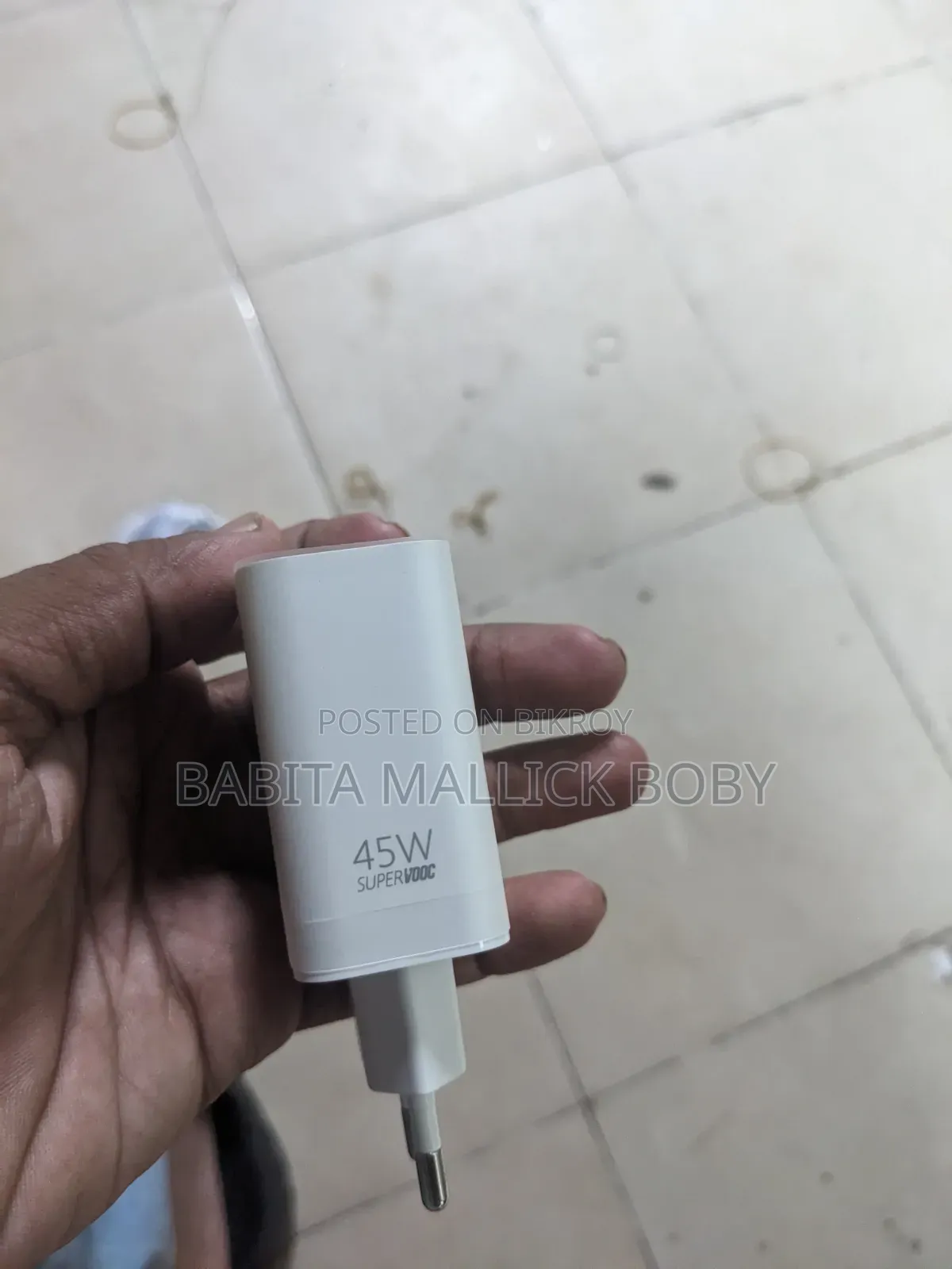 45w Super Vooc Charger for Realmi,