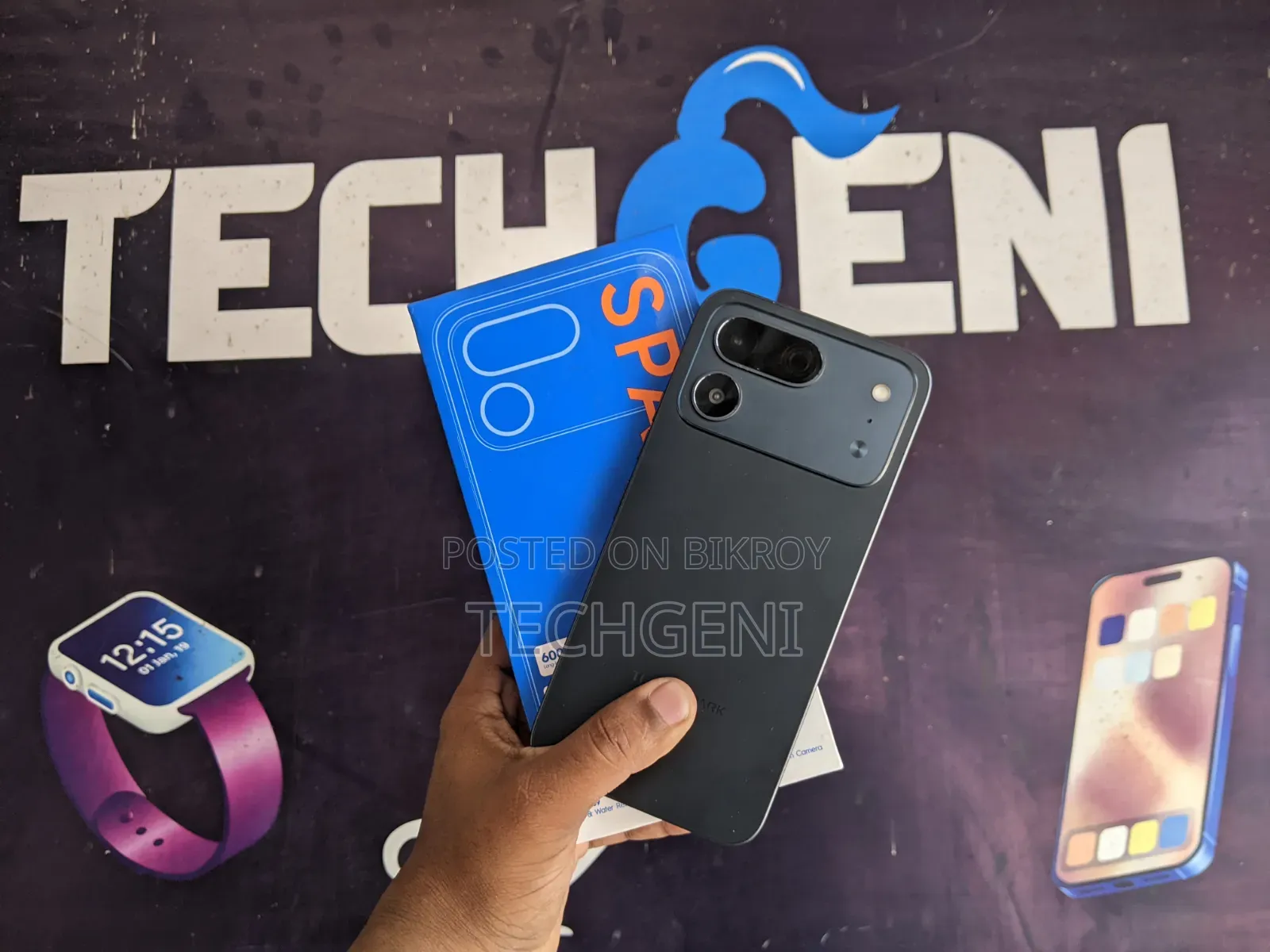 Tecno Spark 50 Pro 256 GB Black