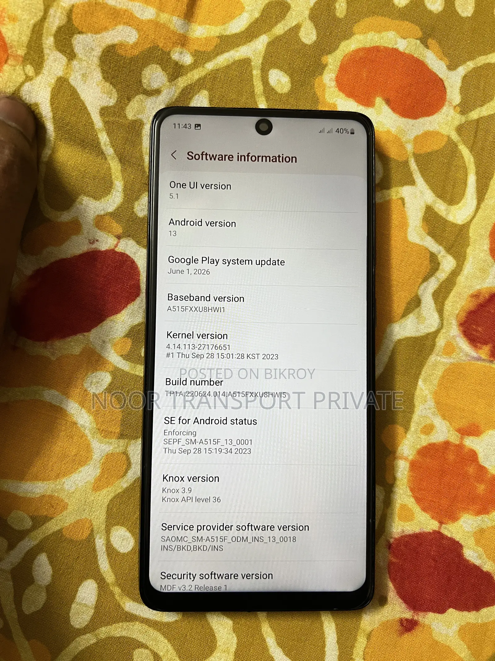 Samsung Galaxy A51 128 GB White